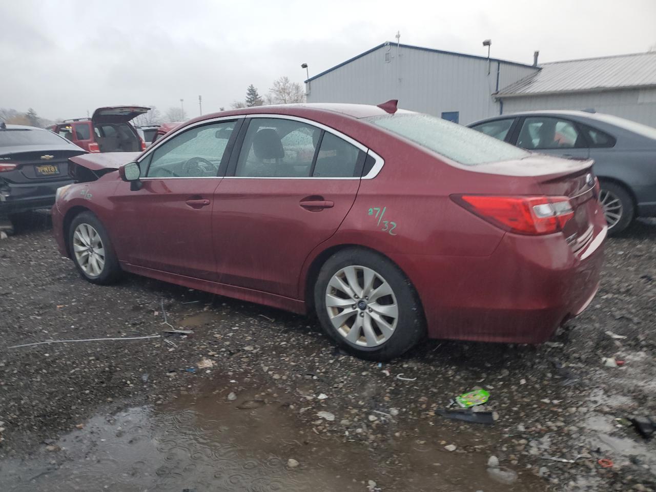 Image 2 of 2016 SUBARU LEGACY 2.5I PREMIUM 2016 with VIN 4S3BNBC63G3038031