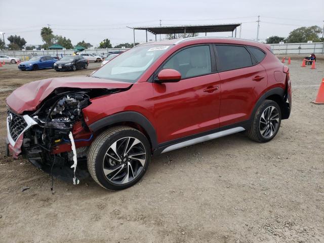 Obraz 1 z 2021 HYUNDAI TUCSON LIMITED 2021 z VIN KM8J33AL8MU399630