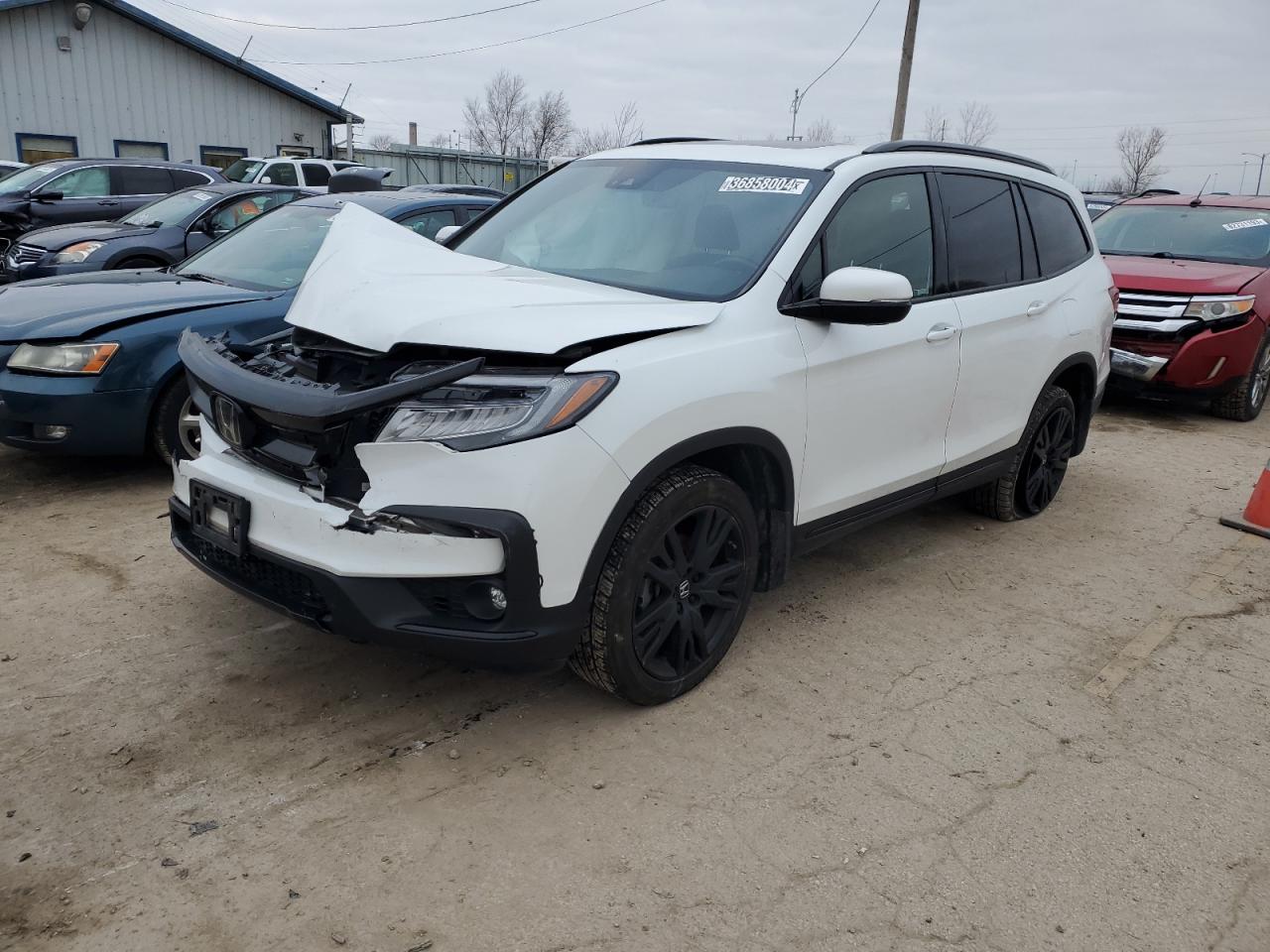 Изображение 1 2021 HONDA PILOT BLACK 2021 с VIN 5FNYF6H77MB087165