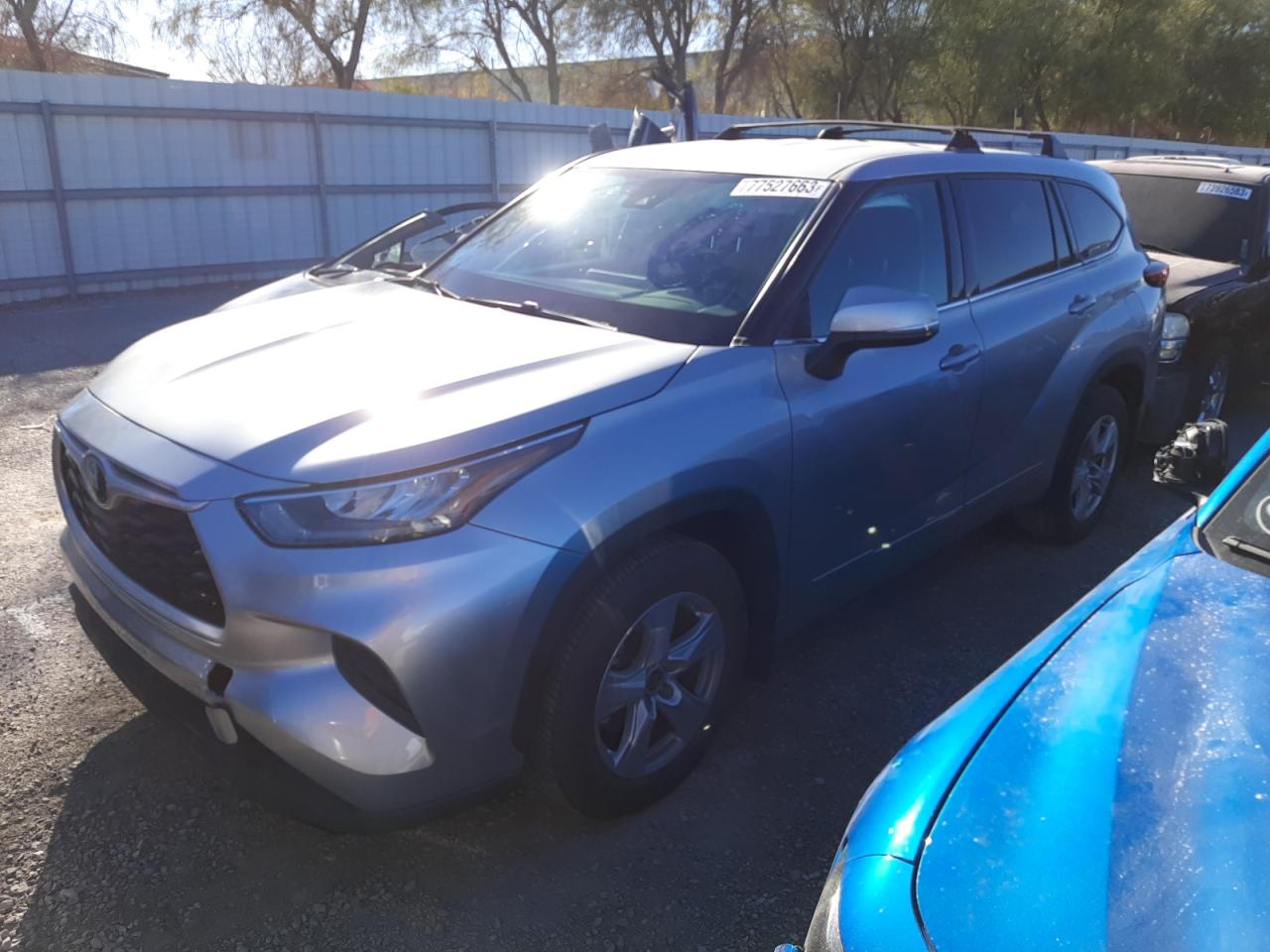 Image 1 of 2020 TOYOTA HIGHLANDER L 2020 with VIN 5TDCZRBH4LS041551