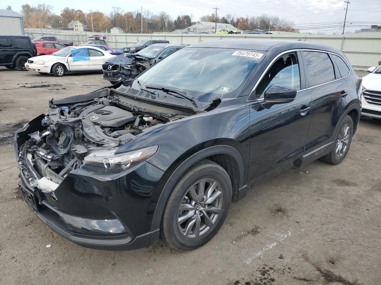 Image 1 of 2018 MAZDA CX-9 SPORT 2018 with VIN JM3TCBBY5J0222223