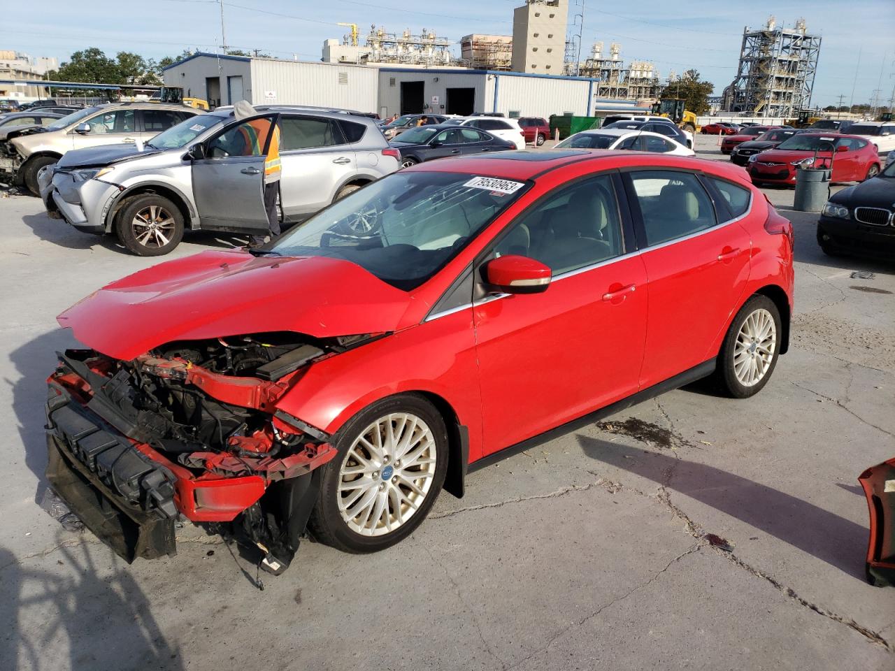 Obraz 1 z 2012 FORD FOCUS SEL 2012 z VIN 1FAHP3M28CL260439
