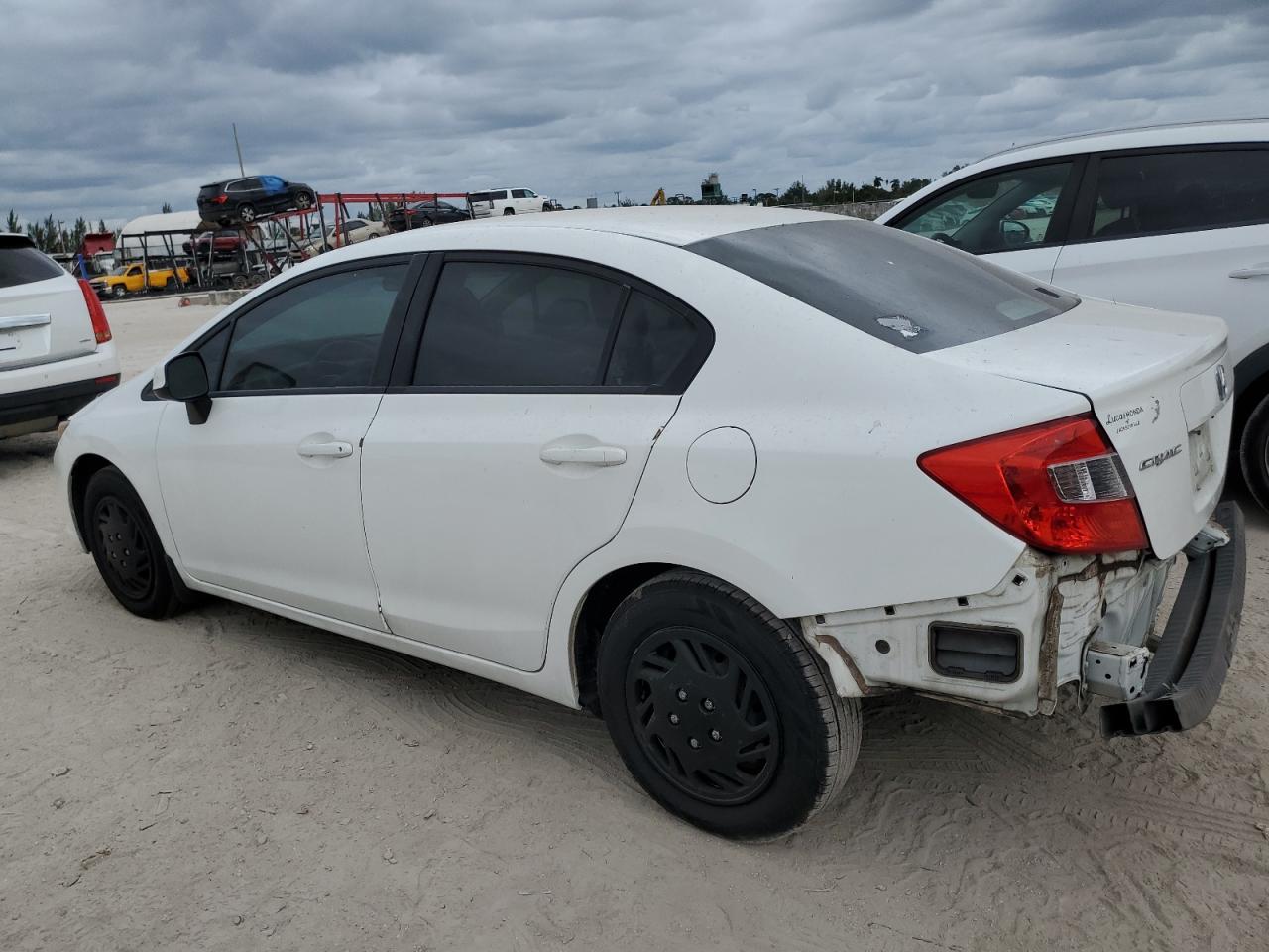Изображение 2 2012 HONDA CIVIC LX 2012 с VIN 19XFB2F5XCE054629