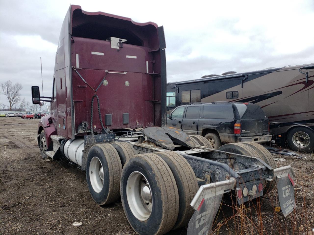 Image 3 of 2015 KENWORTH CONSTRUCTION T680 2015 with VIN 1XKYDP9X7FJ435976