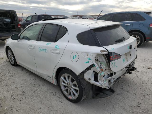 Изображение 2 2012 LEXUS CT 200 2012 с VIN JTHKD5BHXC2070464