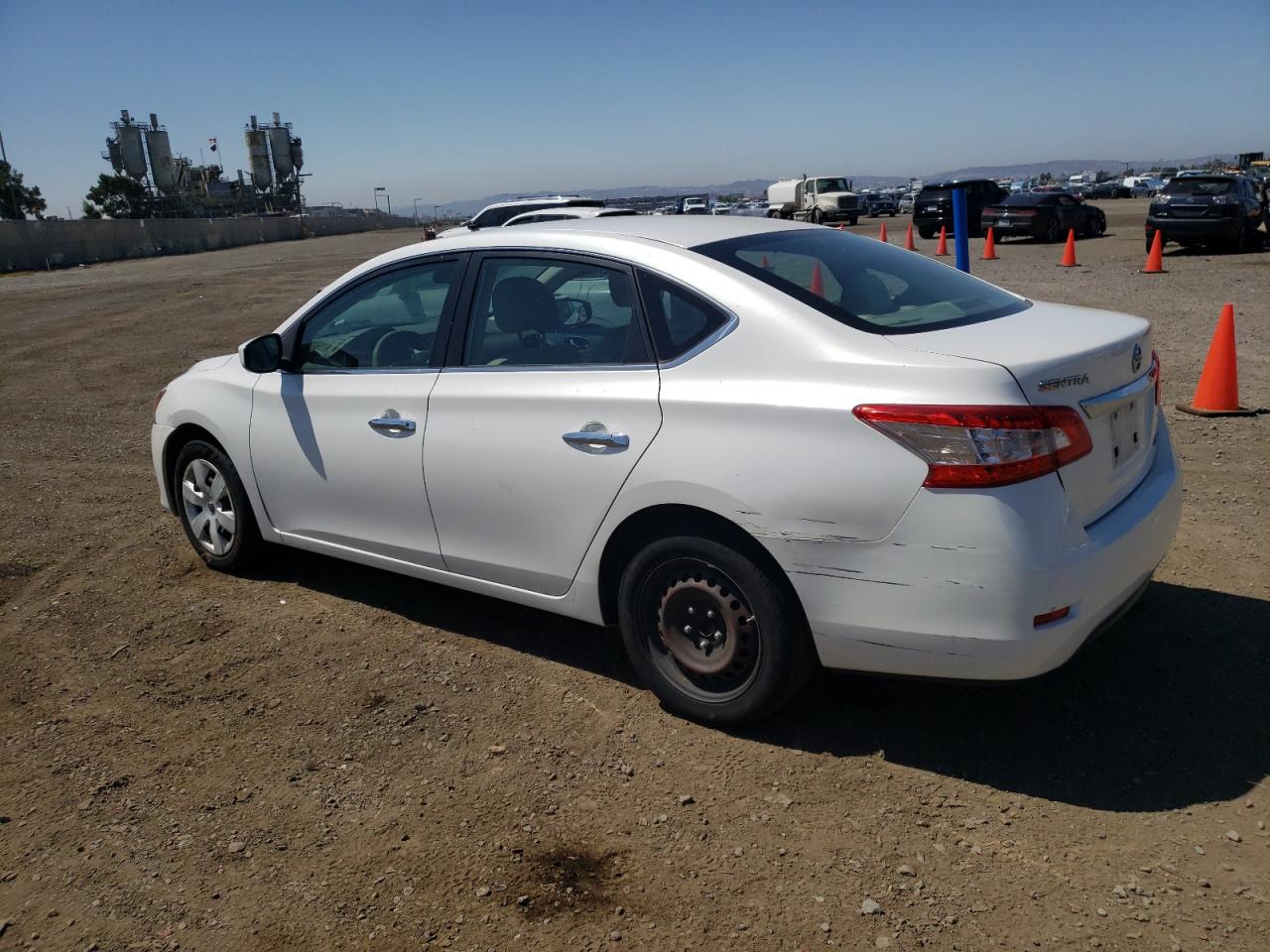 Image 2 of 2013 NISSAN SENTRA S 2013 with VIN 3N1AB7AP3DL746568