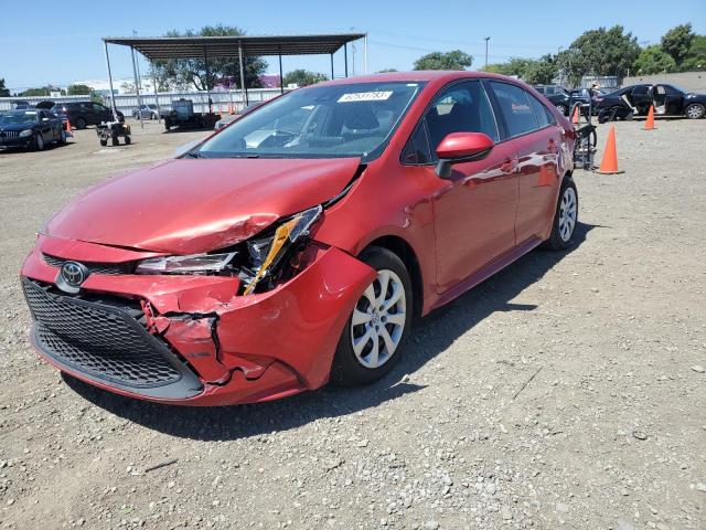 Image 1 of 2020 TOYOTA COROLLA LE 2020 with VIN 5YFEPRAE2LP082923