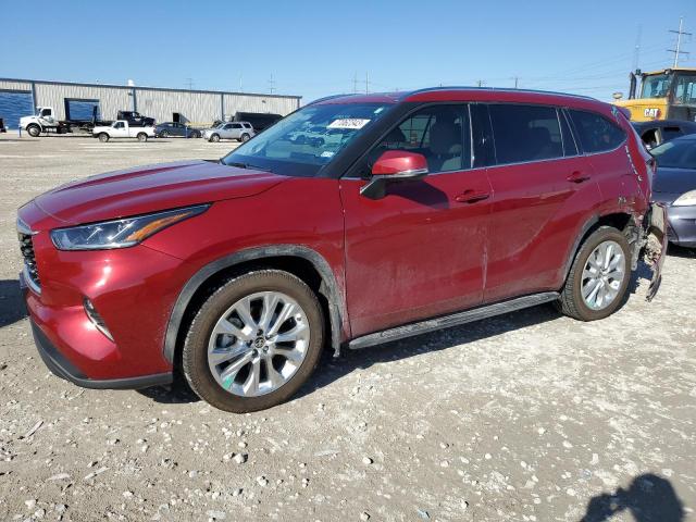 Image 1 of 2021 TOYOTA HIGHLANDER LIMITED 2021 with VIN 5TDDZRBH2MS083786