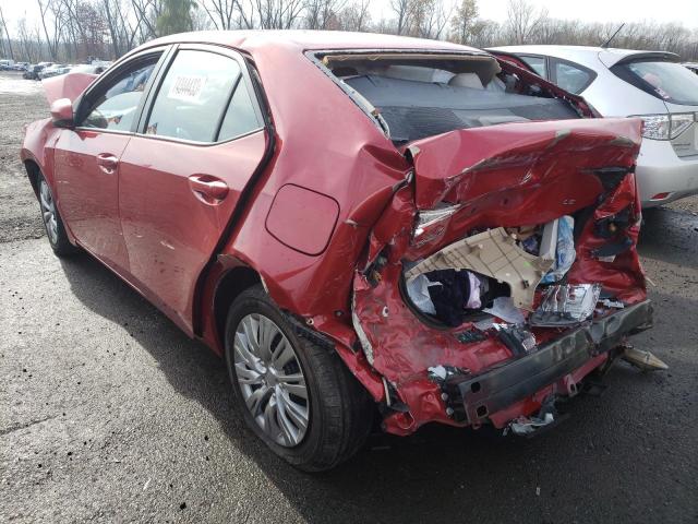 Image 2 of 2016 TOYOTA COROLLA L 2016 with VIN 2T1BURHE4GC650452