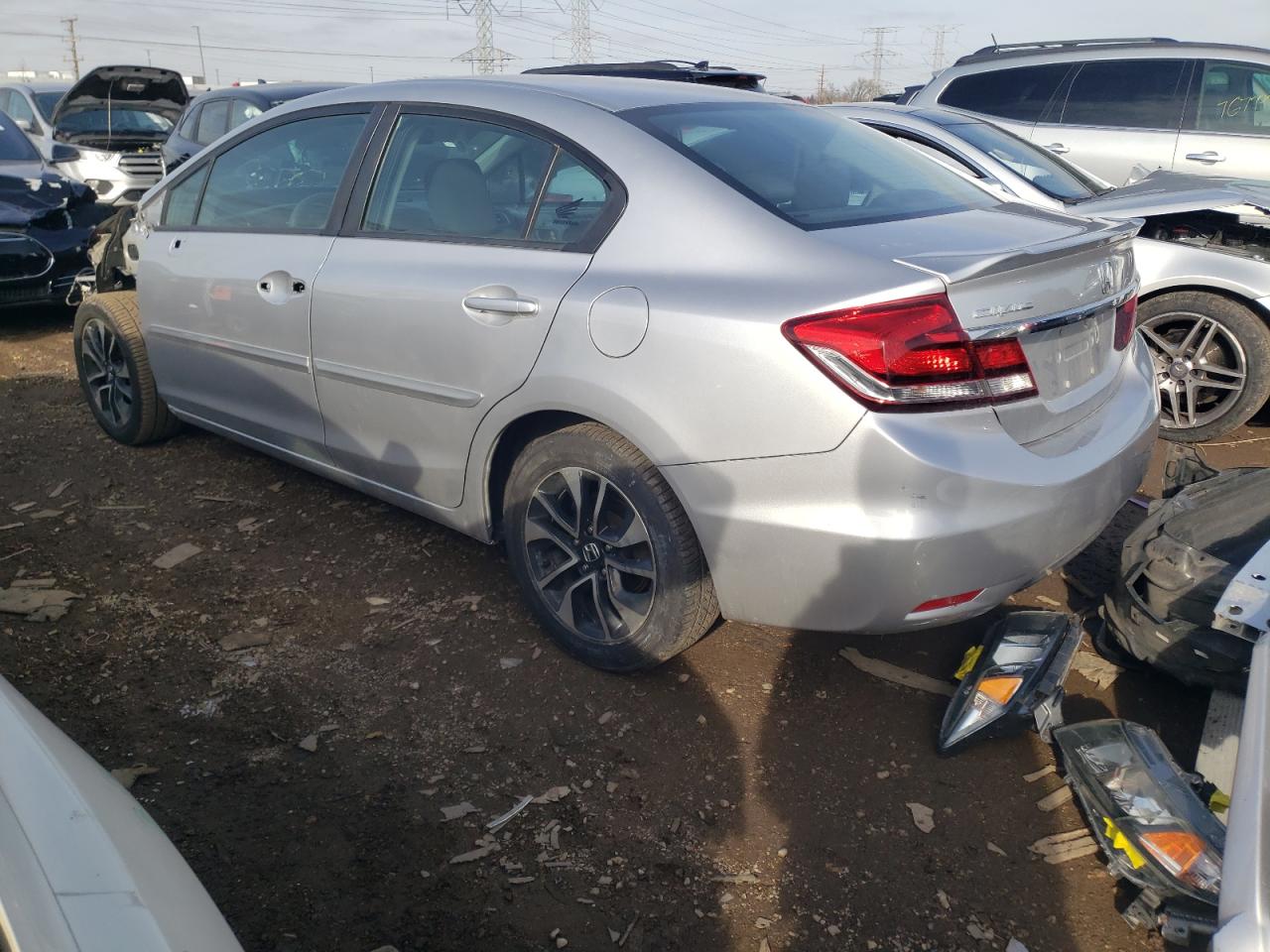 Изображение 2 2015 HONDA CIVIC EX 2015 с VIN 19XFB2F81FE034042