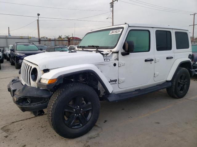 Image 1 of 2021 JEEP WRANGLER UNLIMITED SAHARA 2021 with VIN 1C4HJXEN3MW700174