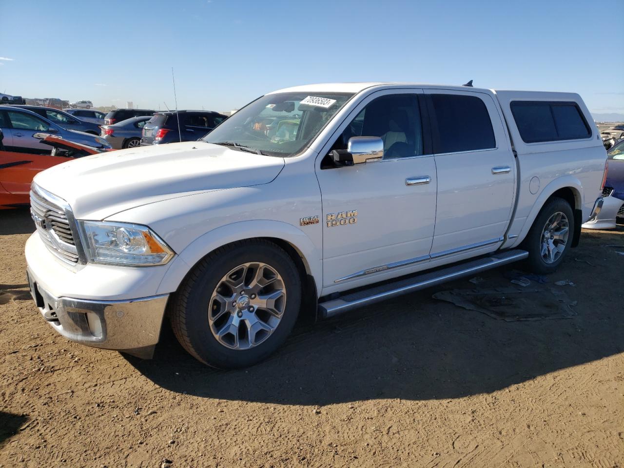 Image 1 of 2017 RAM 1500 LONGHORN 2017 with VIN 1C6RR7PT8HS591031