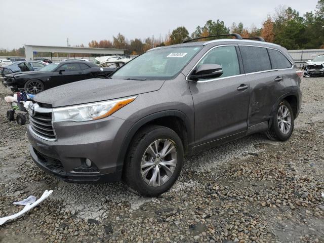 2015 TOYOTA HIGHLANDER XLE 2015 image