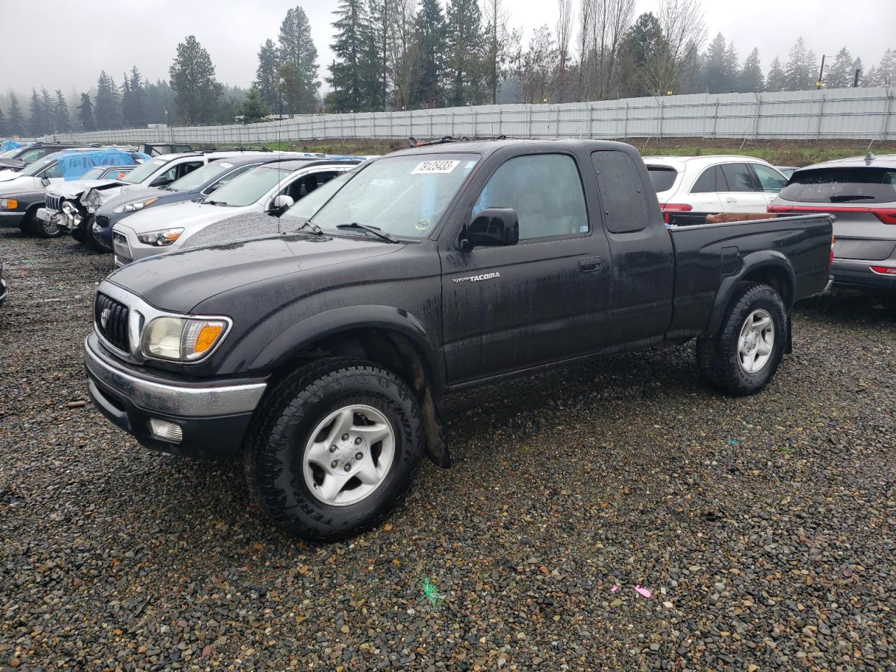 Image 1 of 2002 TOYOTA TACOMA XTRACAB 2002 with VIN 5TEWN72N22Z000629