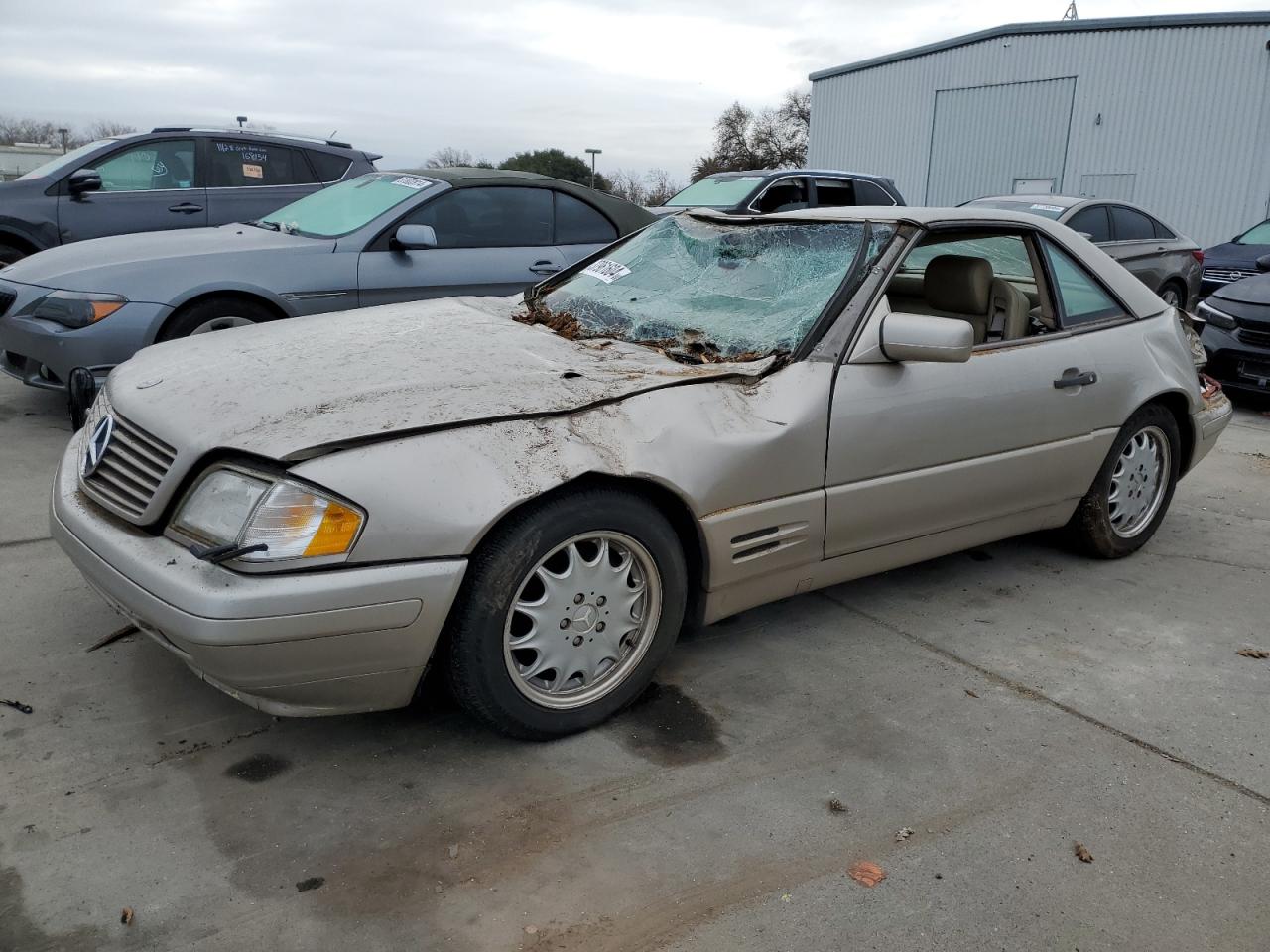 Image 1 of 1998 MERCEDES-BENZ SL 500 1998 with VIN WDBFA67F5WF160111