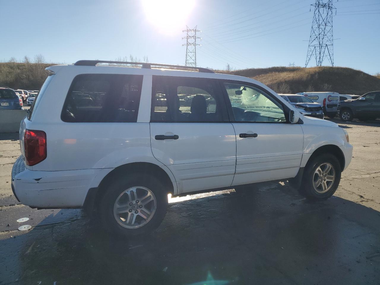 Изображение 3 2003 HONDA PILOT EXL 2003 с VIN 2HKYF18663H524826