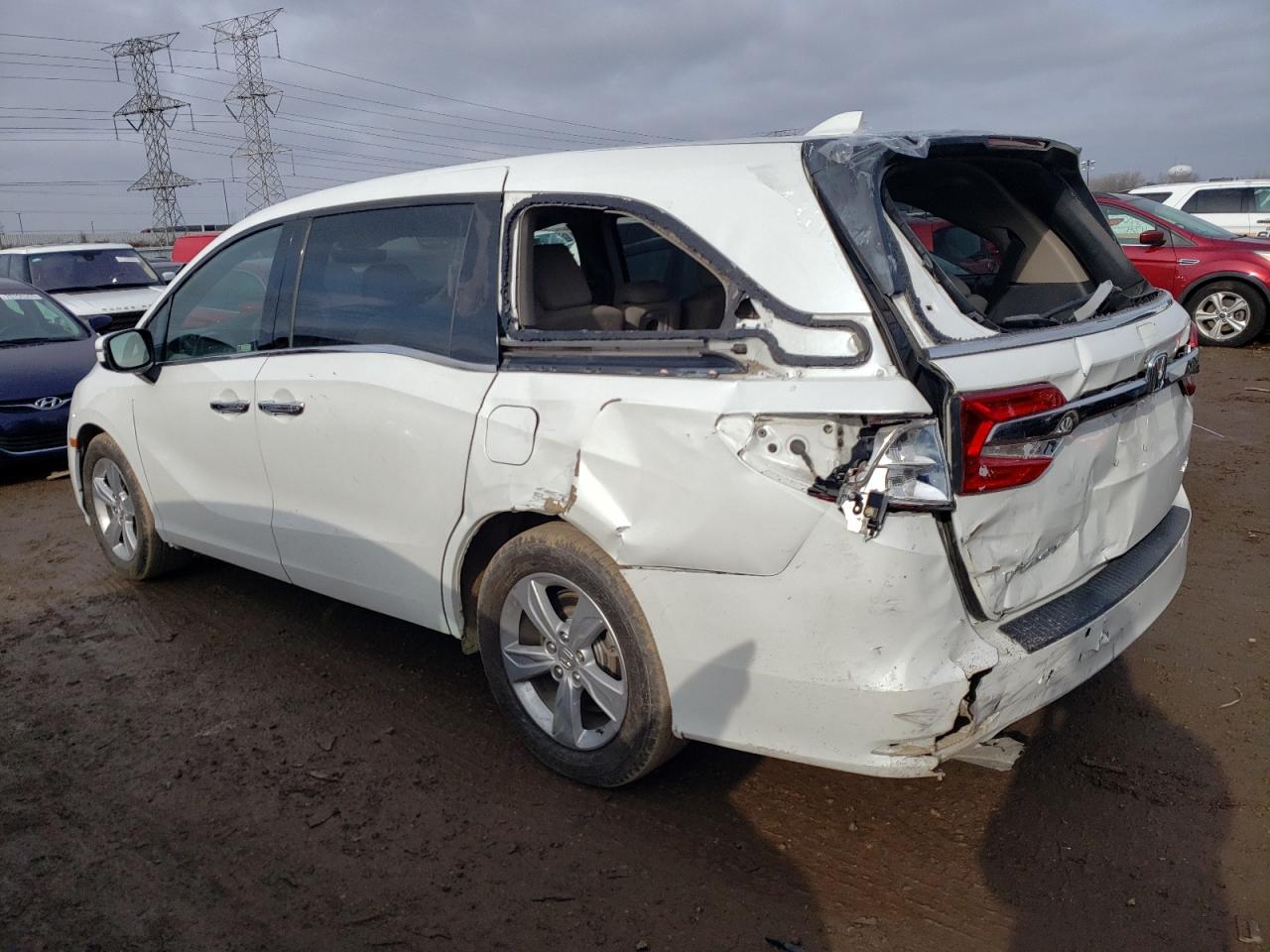 Image 2 of 2020 HONDA ODYSSEY ELITE 2020 with VIN 5FNRL6H93LB072109