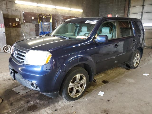 Изображение 1 2013 HONDA PILOT EXL 2013 с VIN 5FNYF4H53DB086176