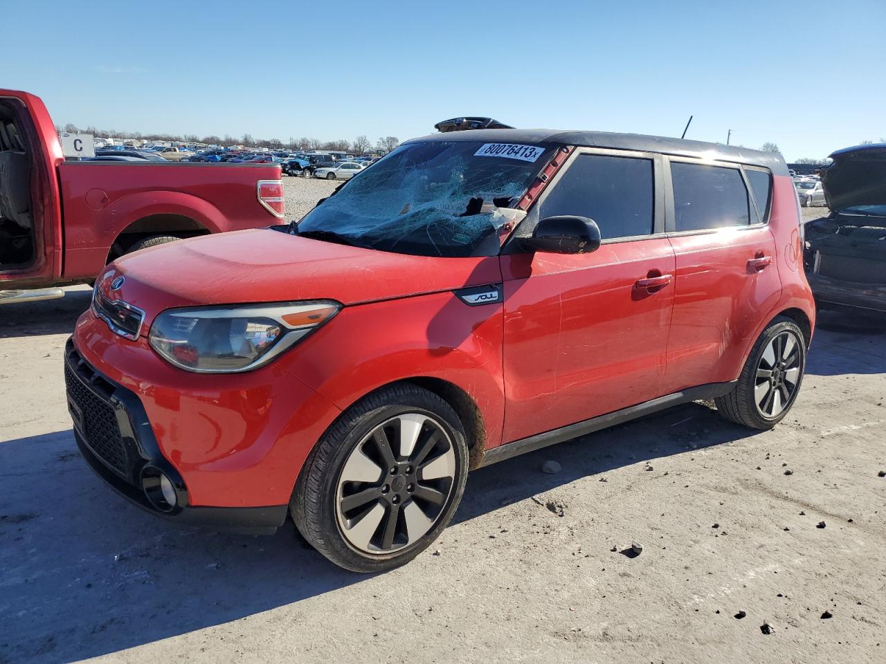 Obraz 1 z 2016 KIA SOUL + 2016 z VIN KNDJP3A55G7393927