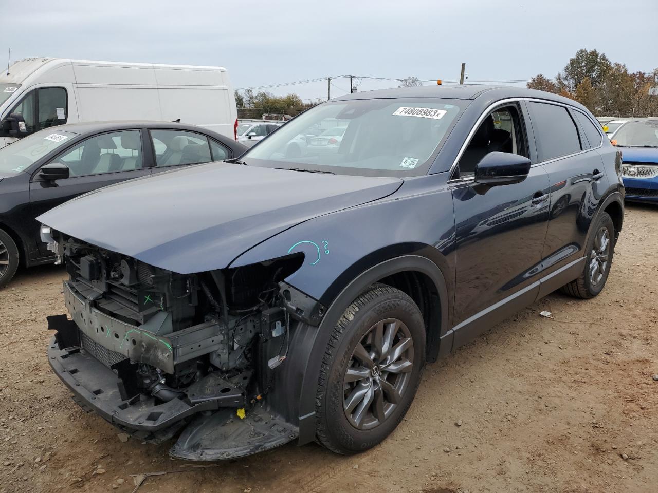 Image 1 of 2020 MAZDA CX-9 TOURING 2020 with VIN JM3TCBCY8L0414642