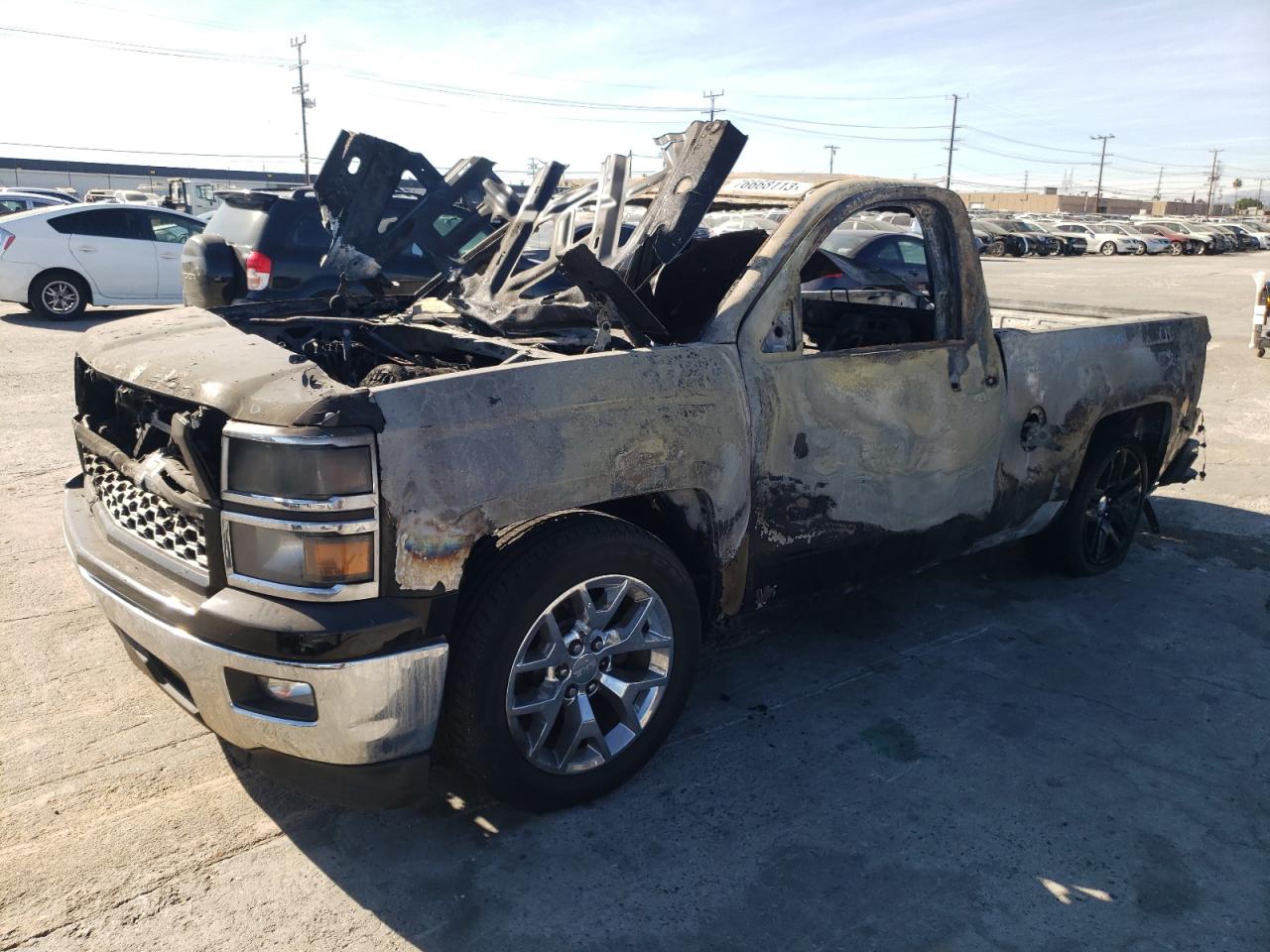 Изображение 1 2015 CHEVROLET SILVERADO C1500 LT 2015 с VIN 1GCNCREC5FZ338616
