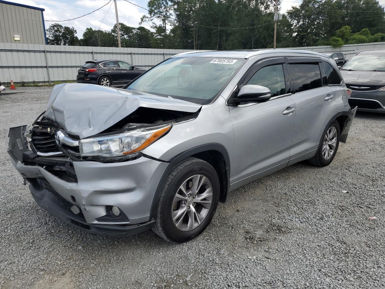 2015 TOYOTA HIGHLANDER XLE 2015 image