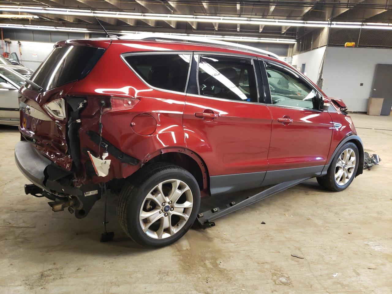 Image 3 of 2014 FORD ESCAPE TITANIUM 2014 with VIN 1FMCU9J93EUB05789