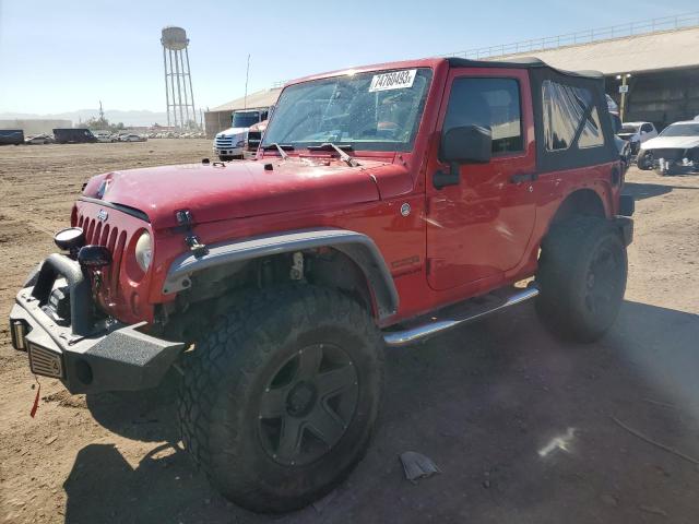Image 1 of 2013 JEEP WRANGLER SPORT 2013 with VIN 1C4AJWAG9DL704833
