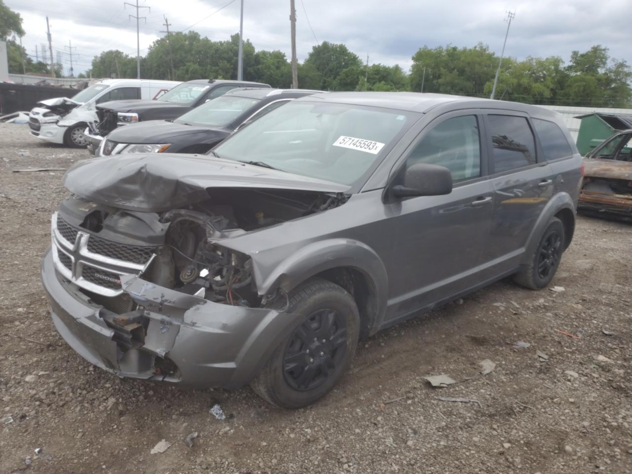 Obraz 1 z 2012 DODGE JOURNEY SE 2012 z VIN 3C4PDCAB6CT282995