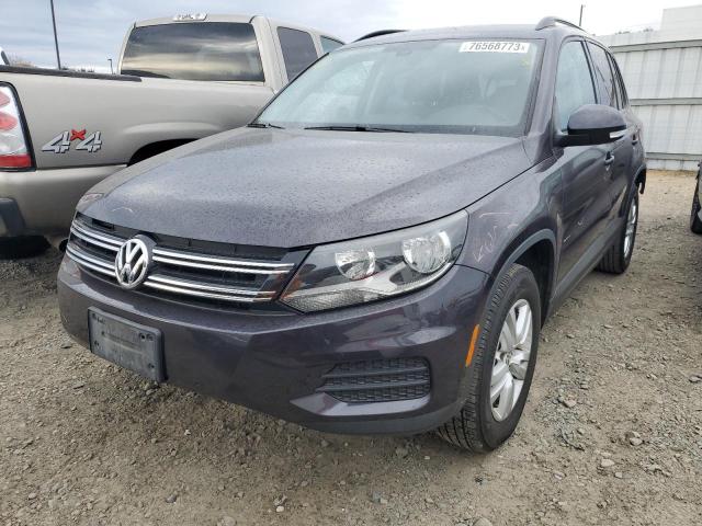 Image 1 of 2016 VOLKSWAGEN TIGUAN S 2016 with VIN WVGAV7AXXGW558421