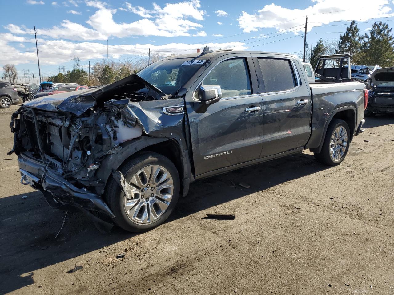 Image 1 of 2020 GMC SIERRA K1500 DENALI 2020 with VIN 3GTU9FELXLG157919