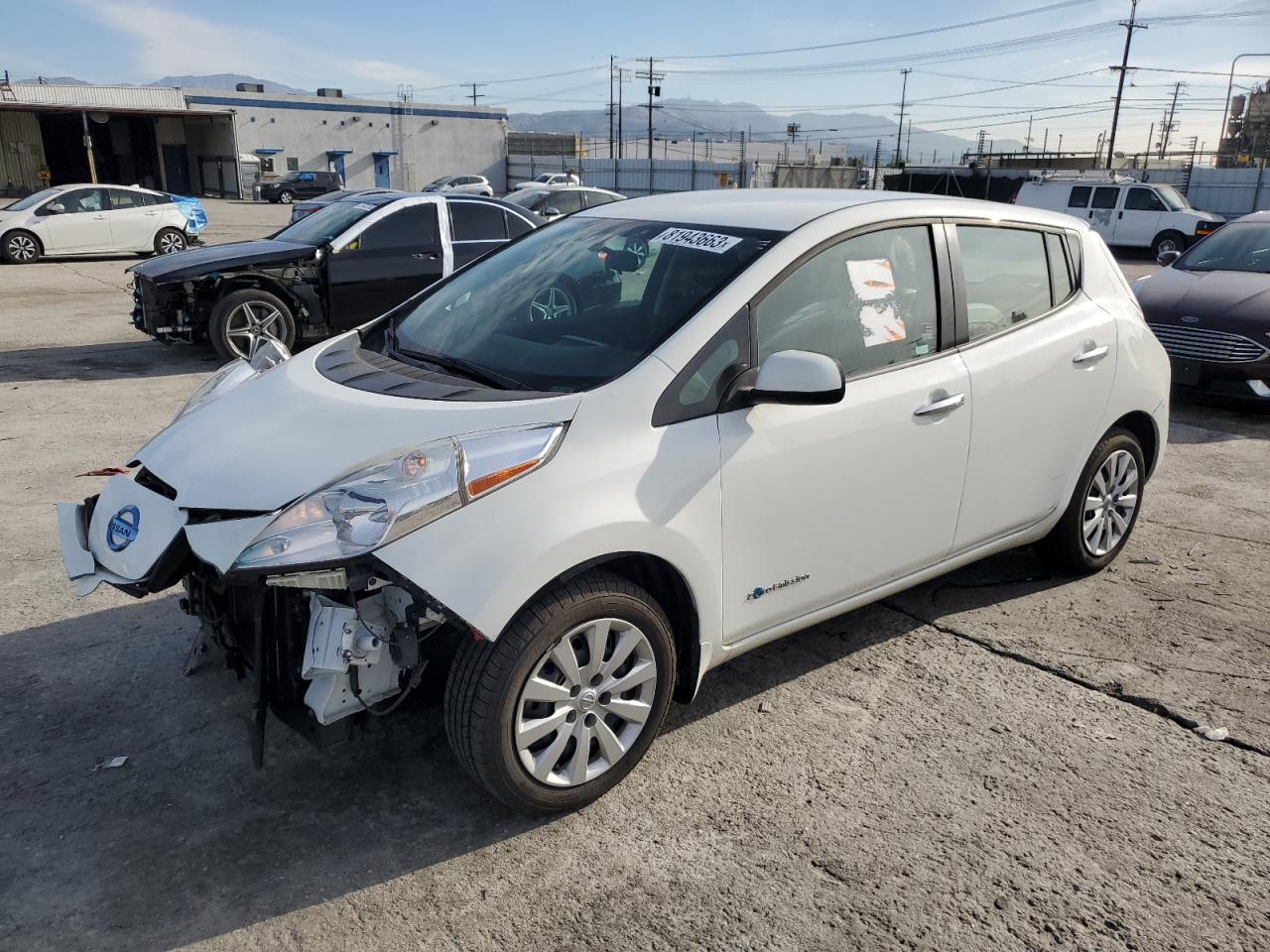Image 1 of 2015 NISSAN LEAF S 2015 with VIN 1N4AZ0CP3FC303113
