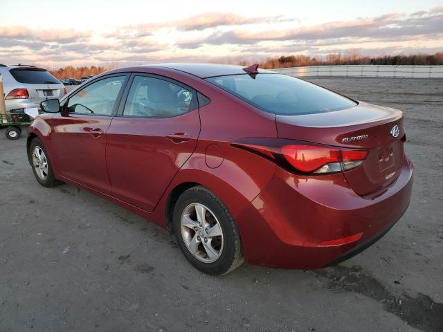 Image 2 of 2015 HYUNDAI ELANTRA SE 2015 with VIN 5NPDH4AEXFH646475