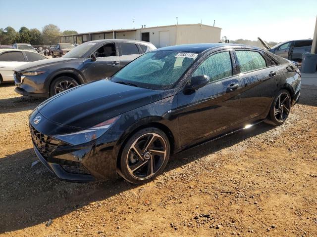 Image 1 of 2022 HYUNDAI ELANTRA N LINE 2022 with VIN KMHLR4AF0NU328284