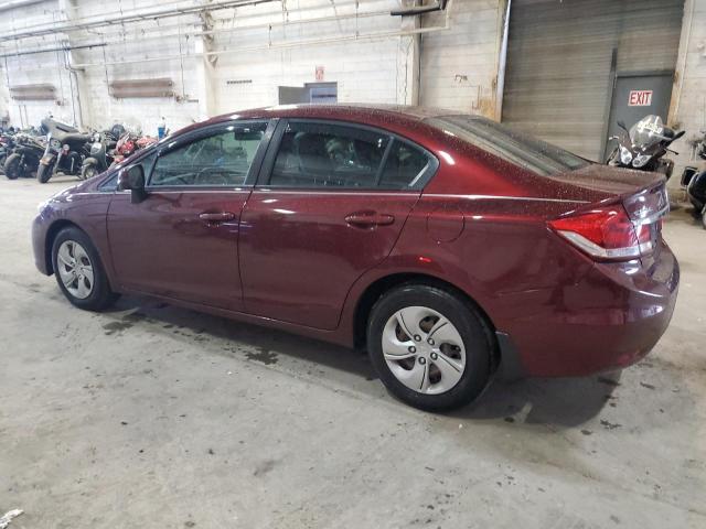 Image 2 of 2013 HONDA CIVIC LX 2013 with VIN 19XFB2F50DE011581