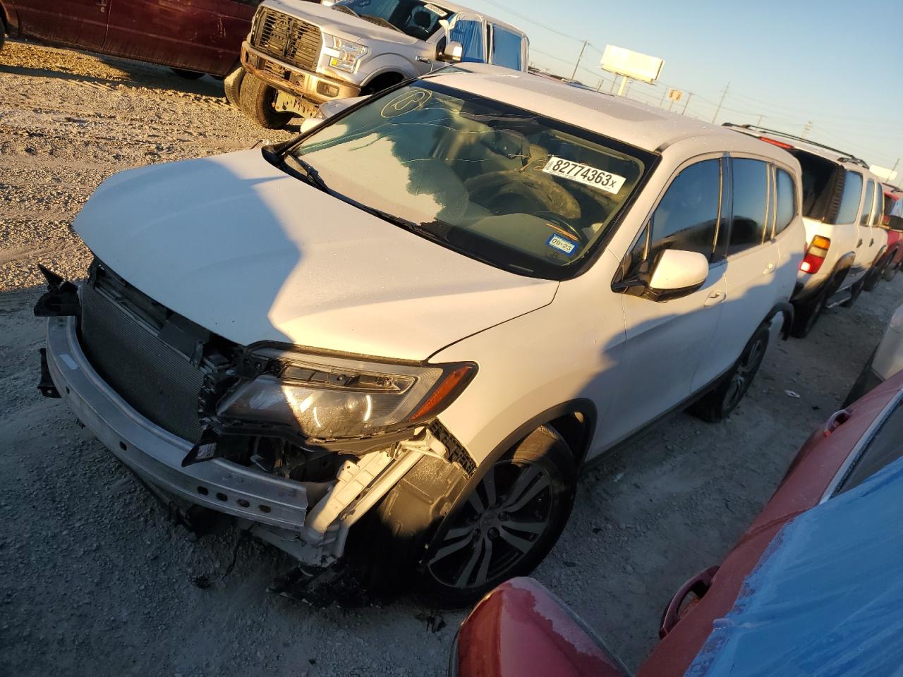 Изображение 1 2016 HONDA PILOT EXL 2016 с VIN 5FNYF5H83GB022028