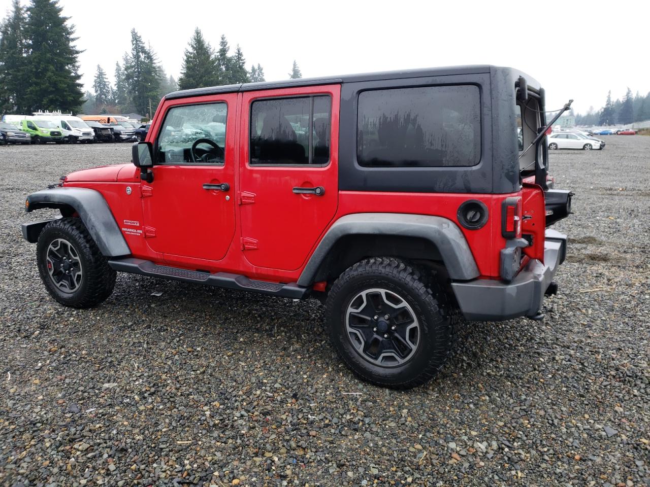 Изображение 2 2011 JEEP WRANGLER UNLIMITED SPORT 2011 с VIN 1J4HA3H19BL613339