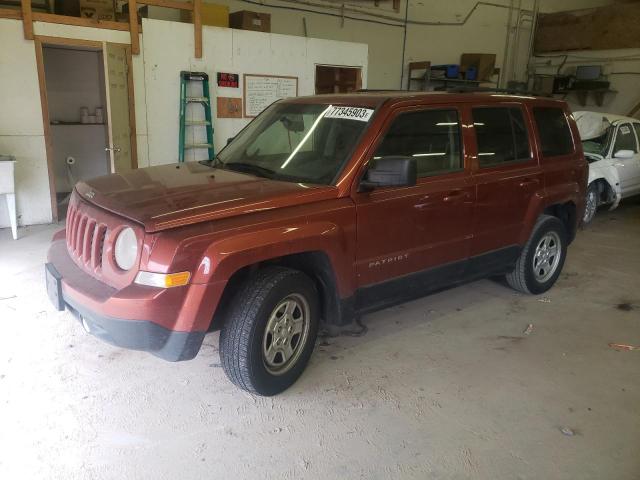 Image 1 of 2012 JEEP PATRIOT SPORT 2012 with VIN 1C4NJPBA8CD605981
