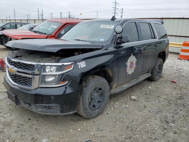Image 1 of 2017 CHEVROLET TAHOE POLICE 2017 with VIN 1GNLCDEC0HR152454