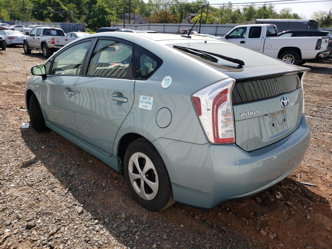 Изображение 2 2014 TOYOTA PRIUS  2014 с VIN JTDKN3DU6E1860382