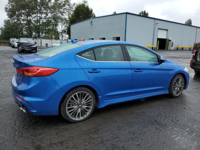 Image 3 of 2018 HYUNDAI ELANTRA SPORT 2018 with VIN KMHD04LB2JU482921