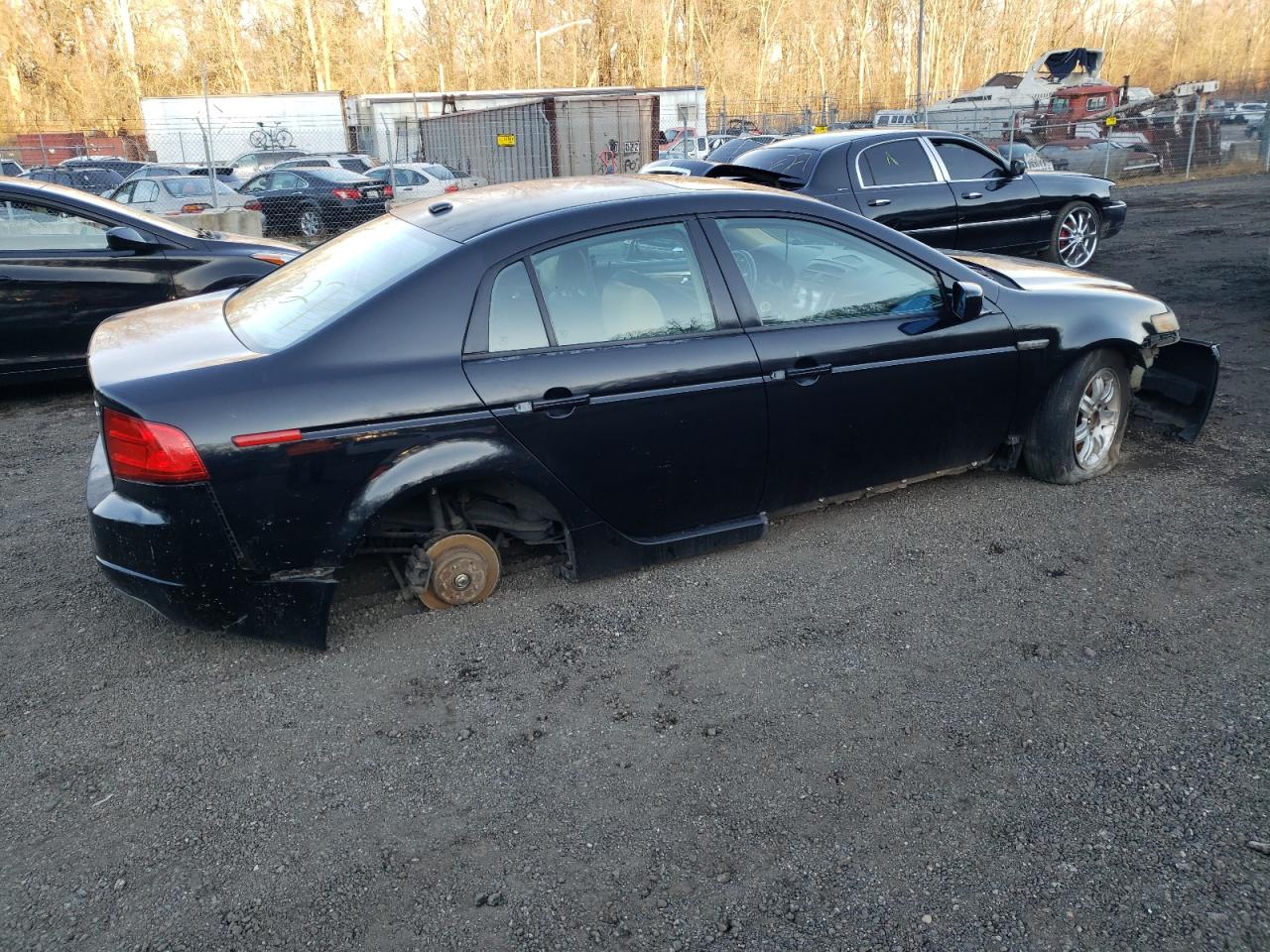 Image 3 of 2004 ACURA TL  2004 with VIN 19UUA66224A024182