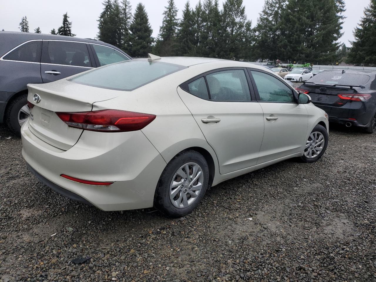 Image 3 of 2017 HYUNDAI ELANTRA SE 2017 with VIN KMHD74LF8HU092480