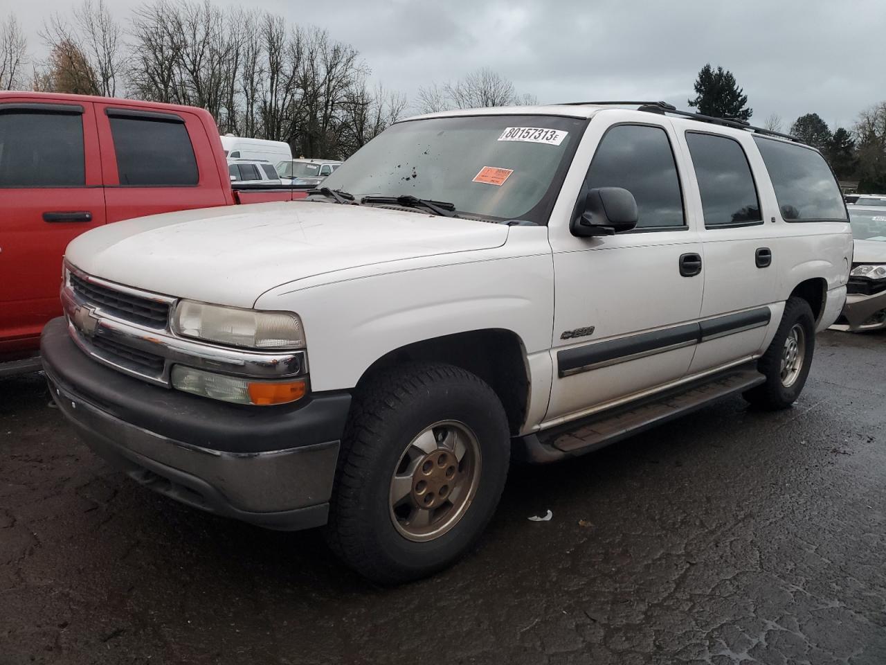 Изображение 1 2000 CHEVROLET SUBURBAN K1500 2000 с VIN 3GNFK16T9YG143149