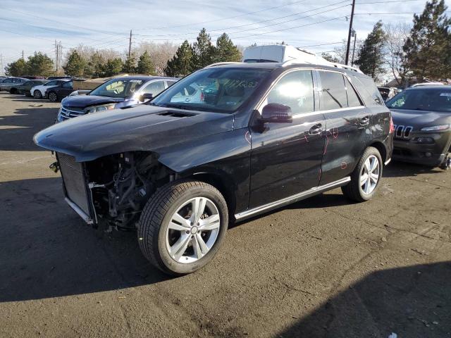 Image 1 of 2014 MERCEDES-BENZ ML 350 4MATIC 2014 with VIN 4JGDA5HB2EA395135