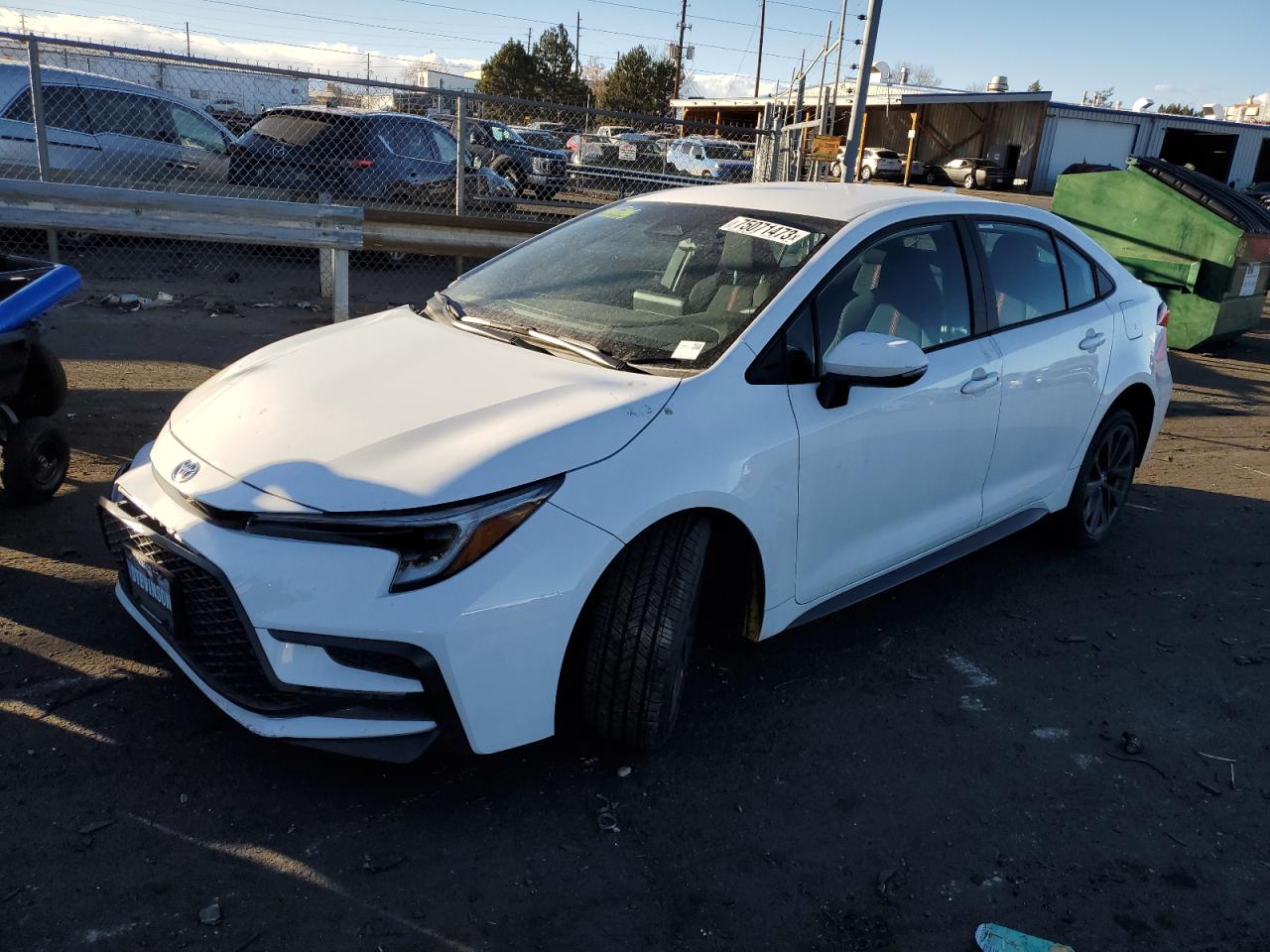 Image 1 of 2023 TOYOTA COROLLA SE 2023 with VIN 5YFS4MCE9PP143556