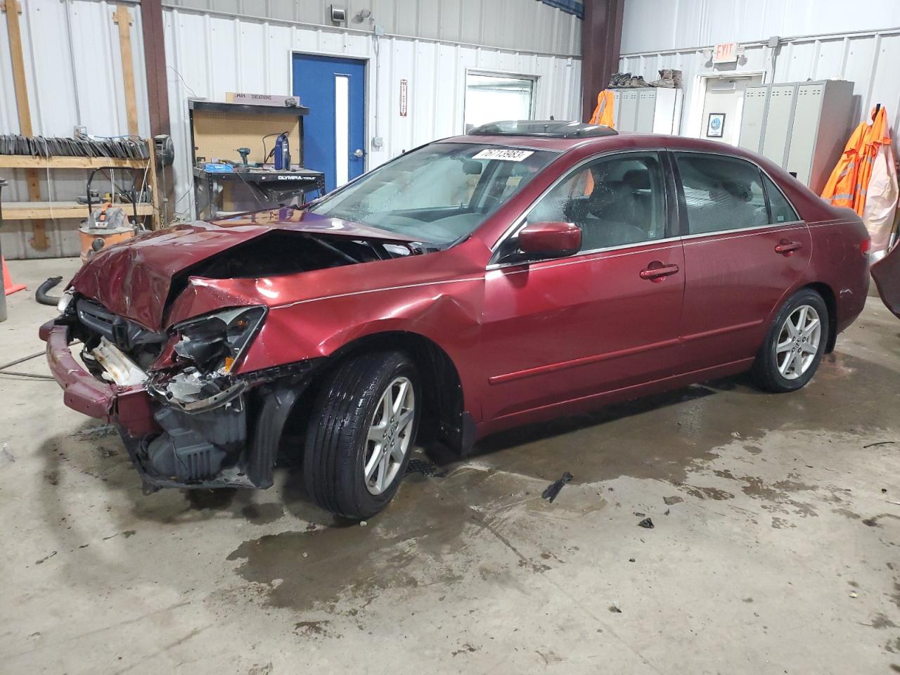 Image 1 of 2004 HONDA ACCORD EX 2004 with VIN 1HGCM66584A080575
