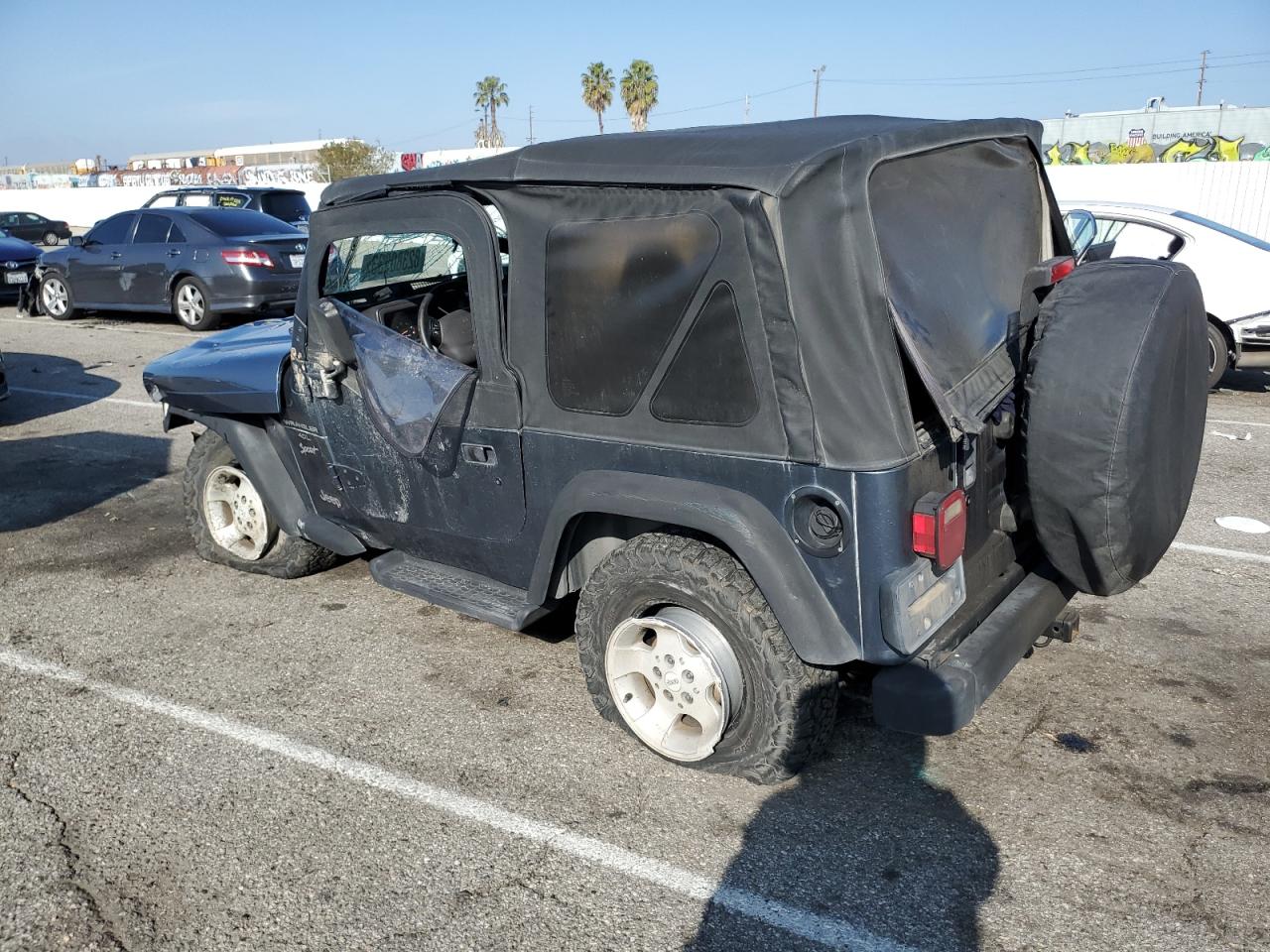 Image 2 of 2001 JEEP WRANGLER / TJ SPORT 2001 with VIN 1J4FA49S21P342829