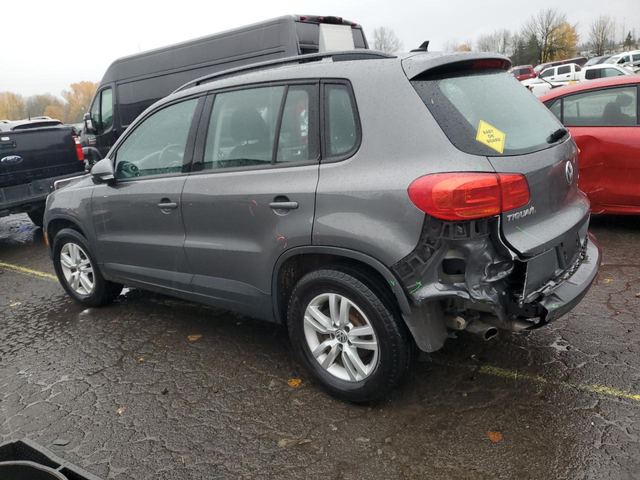 Изображение 2 2015 VOLKSWAGEN TIGUAN S 2015 с VIN WVGBV7AX9FW557604