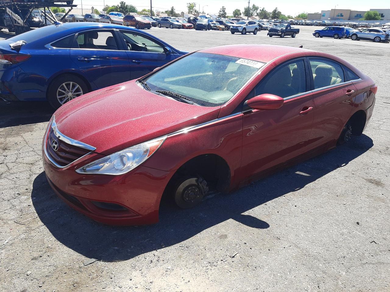 Obraz 1 z 2011 HYUNDAI SONATA GLS 2011 z VIN 5NPEB4AC3BH024041